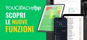 Le nuove funzioni di YouCoachApp: convocazioni, zones, impianti.